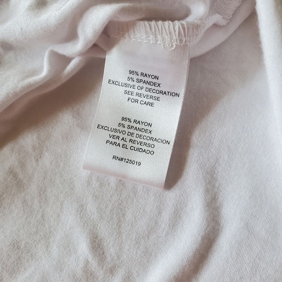 Joseph A White Scalloped Lace Sleeveless Sz. S Tank Top Tunic - Picture 9 of 11